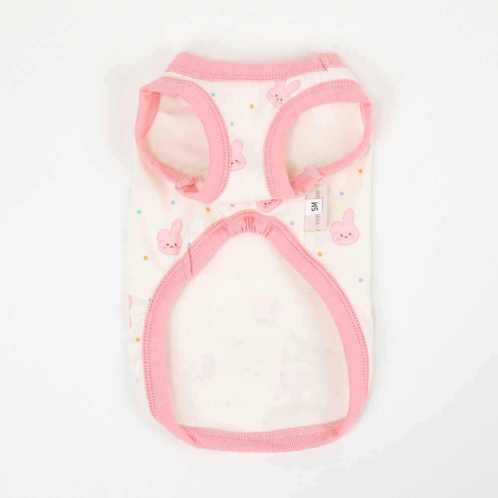 Organic Shirt - Pink Bunny