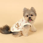 Organic Quilted Vest - Poodle Party