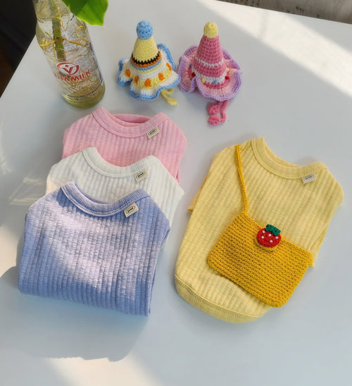Everyday Ribbed T-Shirt - PawPaw Pet Shop