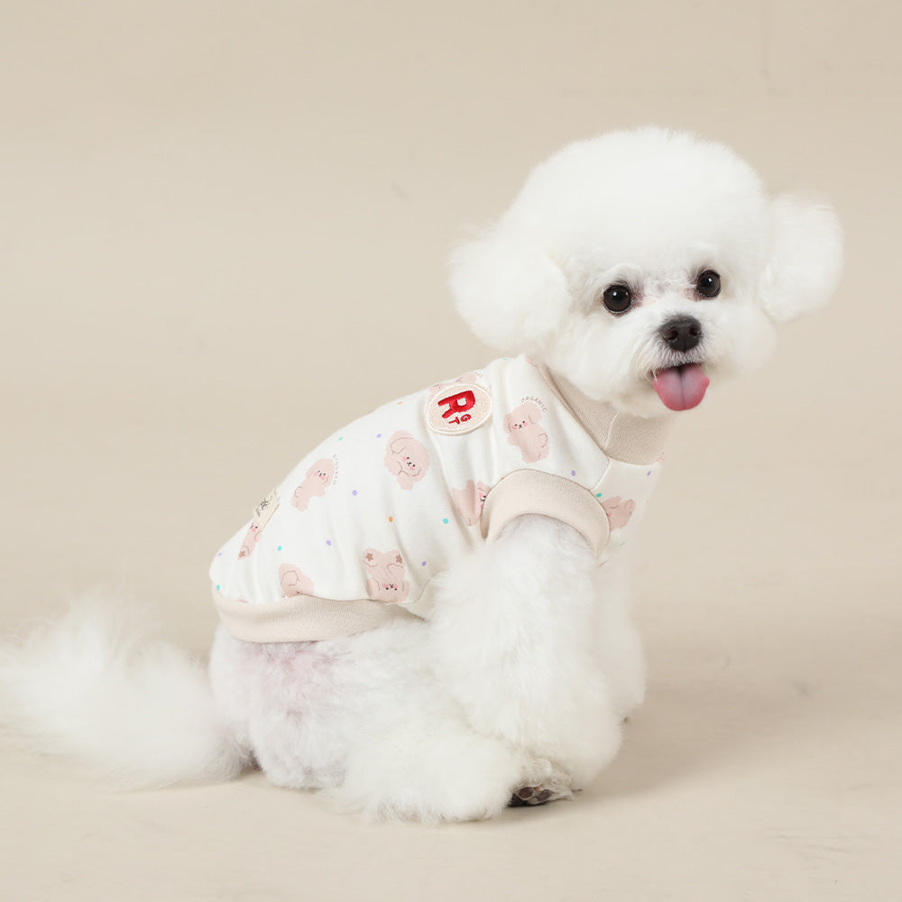 Organic T-Shirt - Poodle Party
