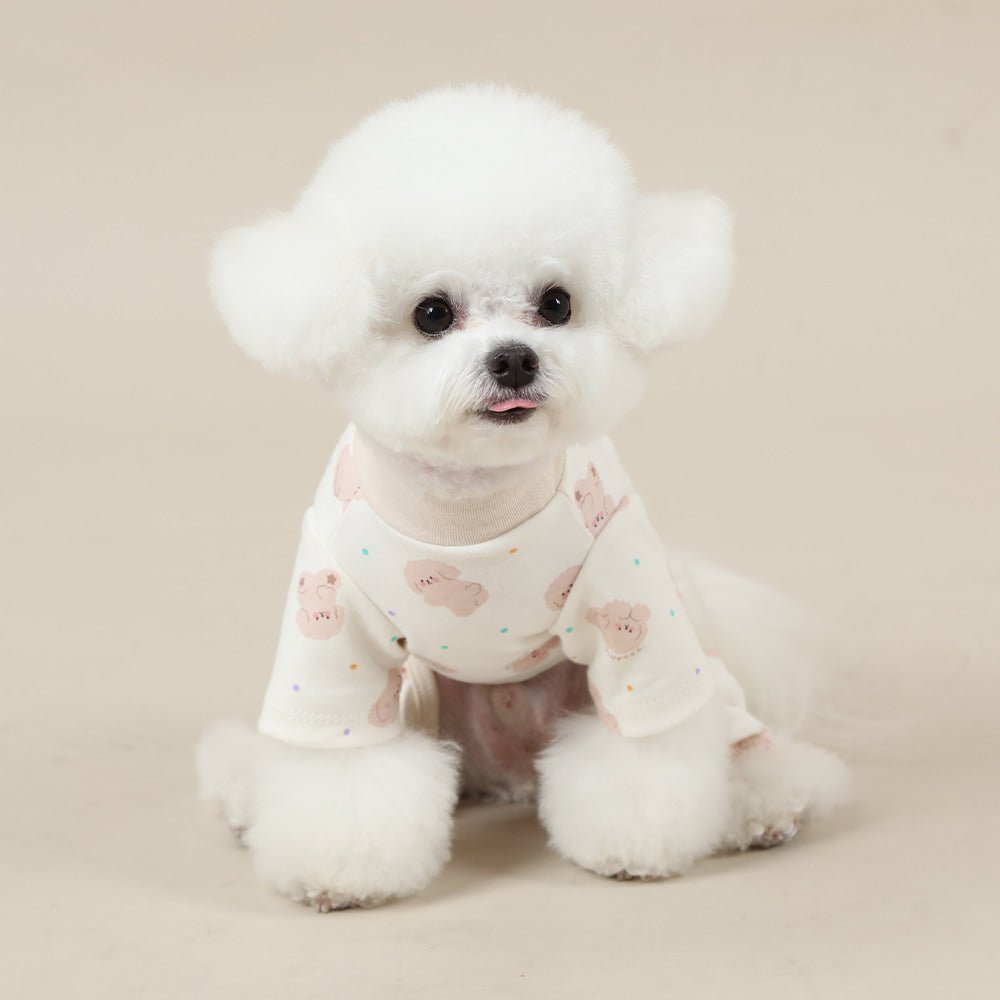 Organic Onesies - Poodle Party - PawPaw Pet Shop