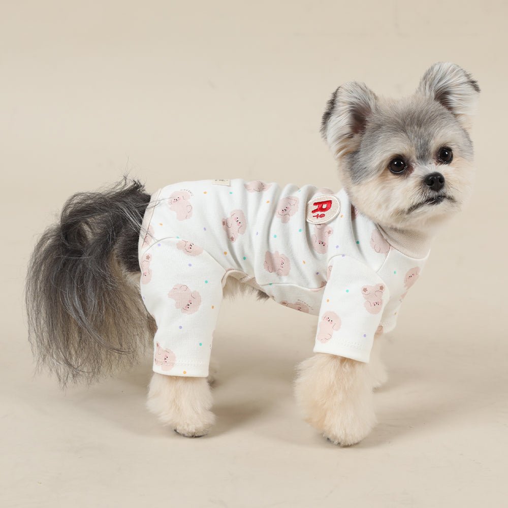 Organic Onesies - Poodle Party - PawPaw Pet Shop