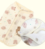 Organic Quilted Vest - Poodle Party - PawPaw Pet Shop
