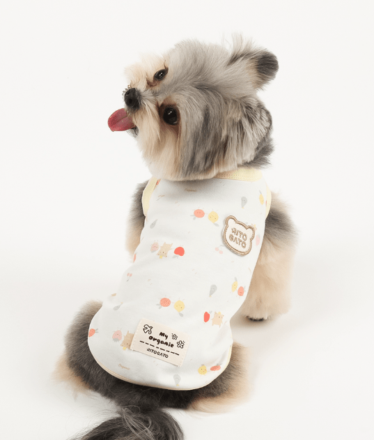Organic Shirt - Fruits - PawPaw Pet Shop