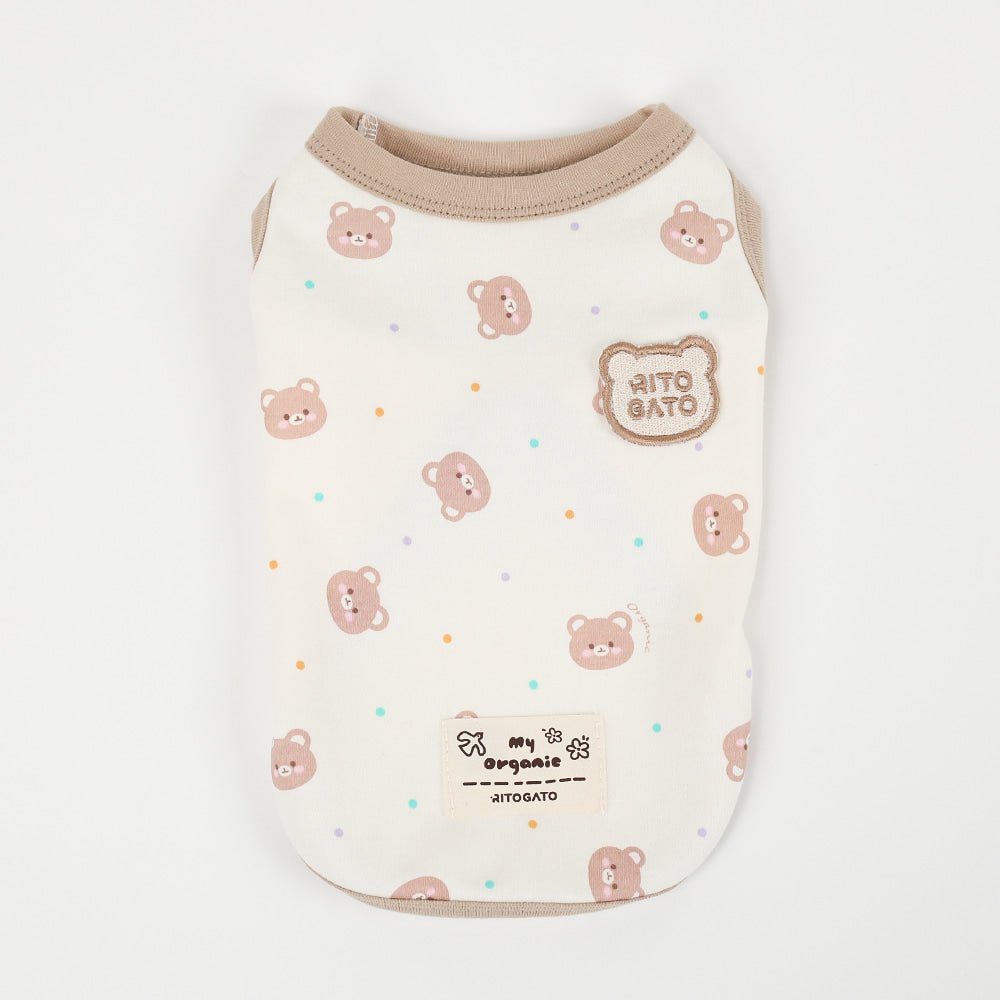 Organic Shirt - Honey Bear - PawPaw Pet Shop
