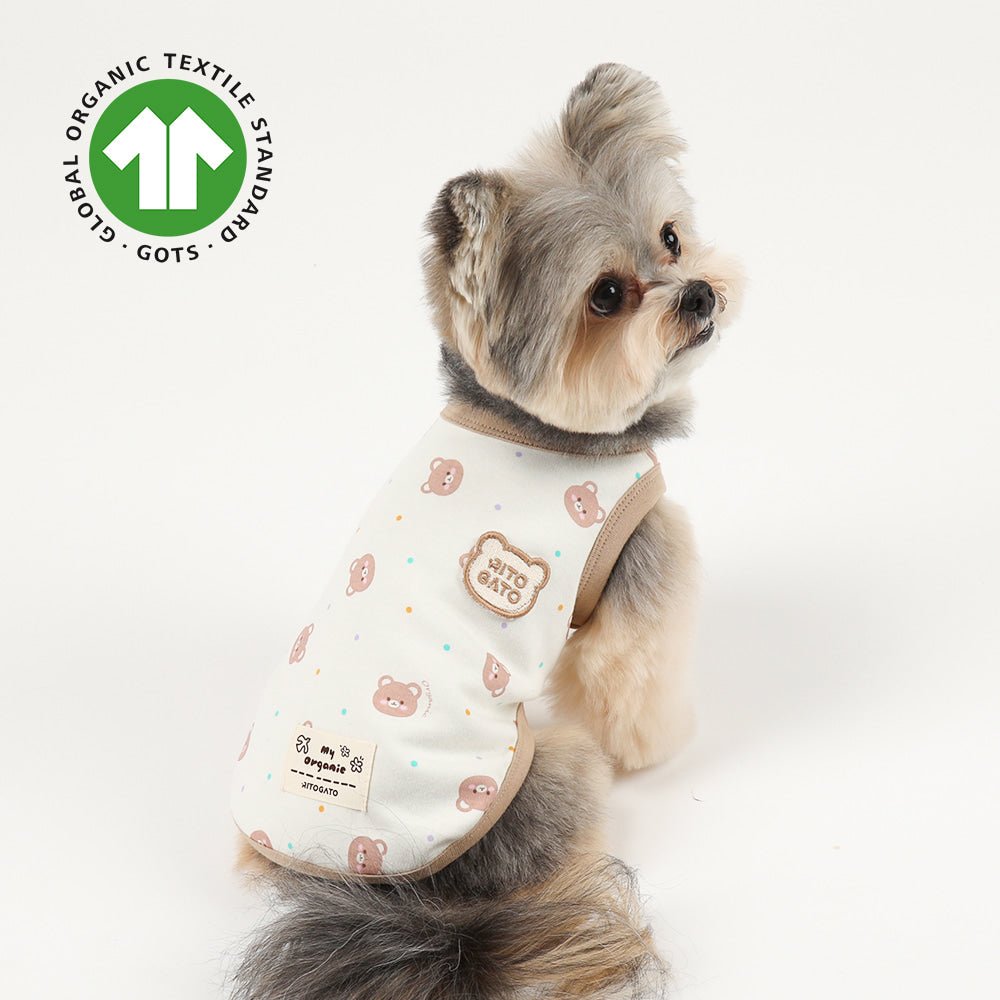 Organic Shirt - Honey Bear - PawPaw Pet Shop