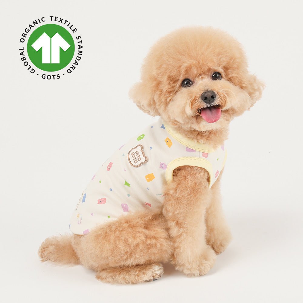 Organic Shirt - Jelly Bear - PawPaw Pet Shop