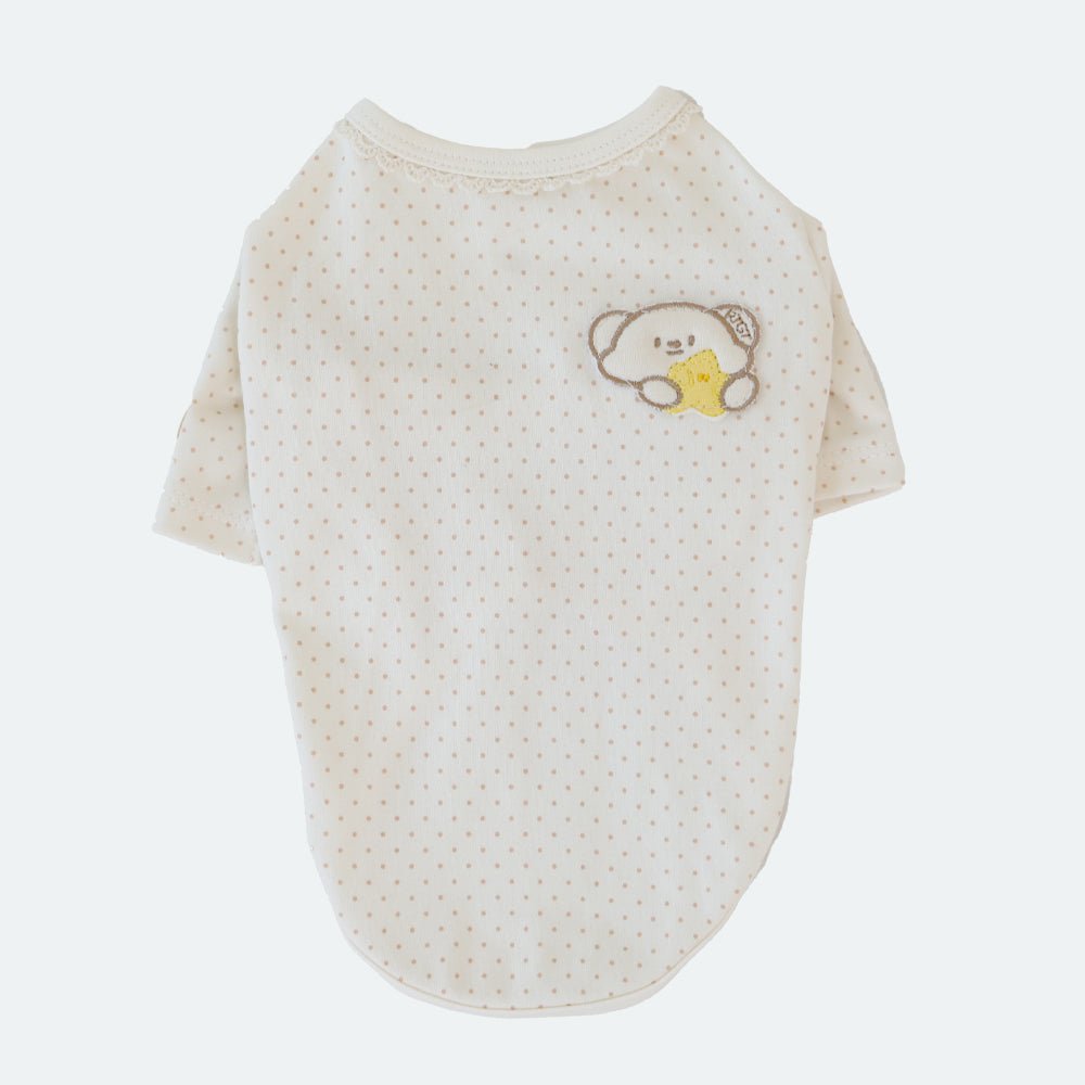 Organic T-Shirt - Poka Dots - PawPaw Pet Shop