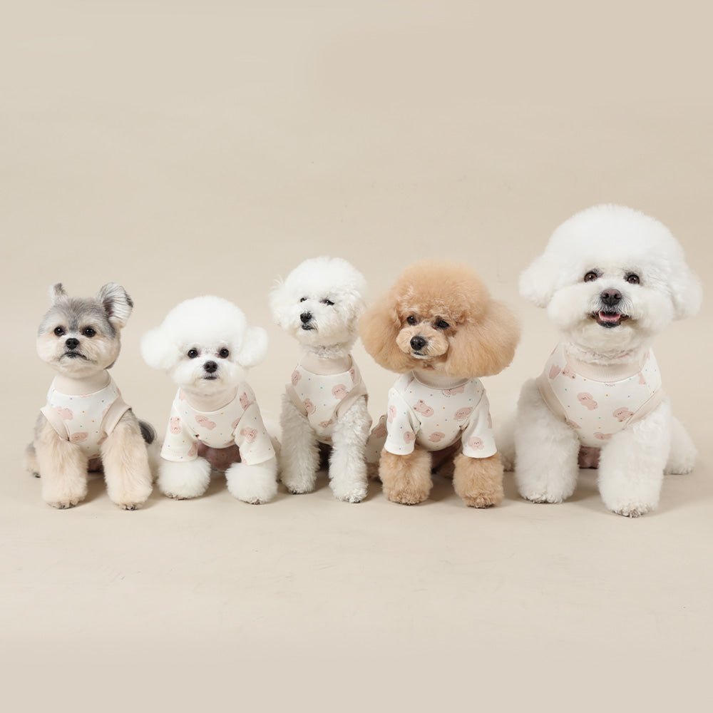 Organic T-Shirt - Poodle Party - PawPaw Pet Shop