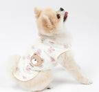 Organic Quilted Vest - Poodle Party
