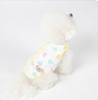 Organic Quilted Vest - Dinosaur