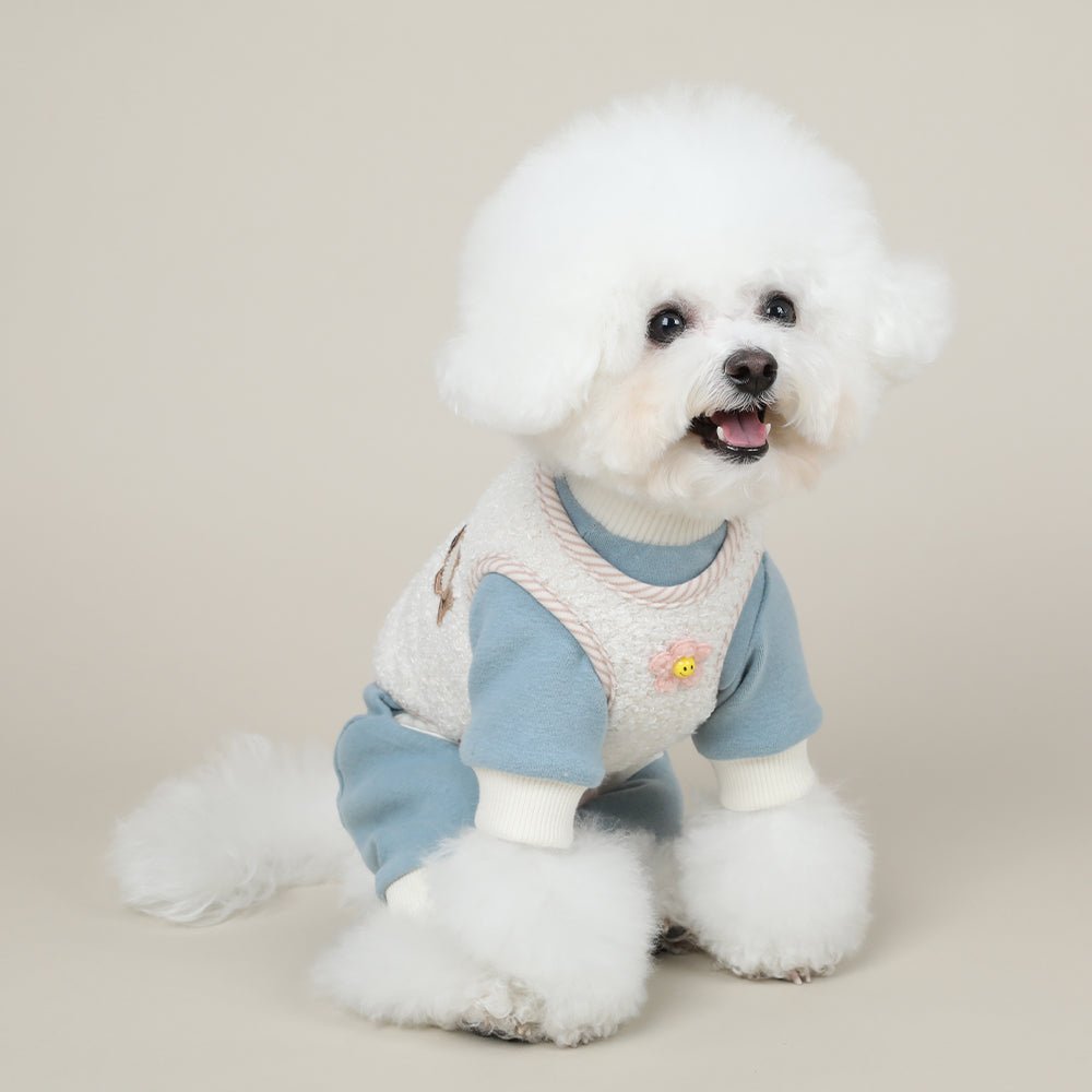 Soft Warm Cozy Curly Vest - PawPaw Pet Shop