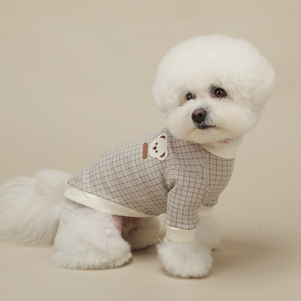 Sweetly Checkered T-Shirt - PawPaw Pet Shop