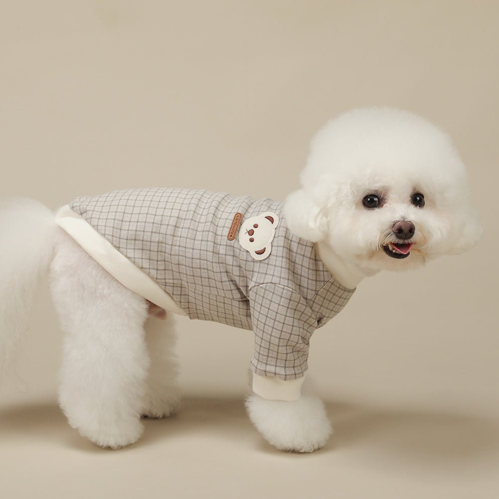 Sweetly Checkered T-Shirt - PawPaw Pet Shop