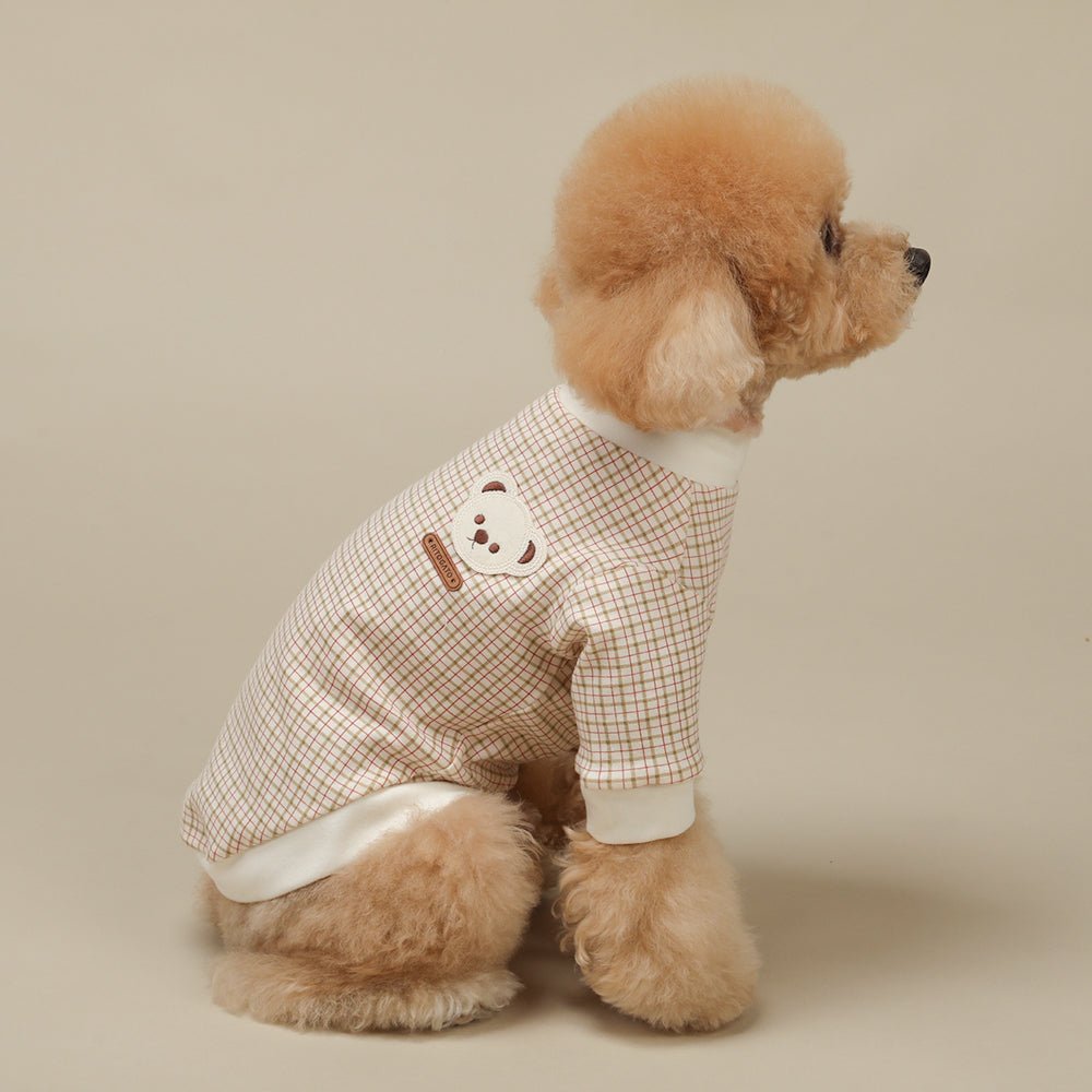 Sweetly Checkered T-Shirt - PawPaw Pet Shop