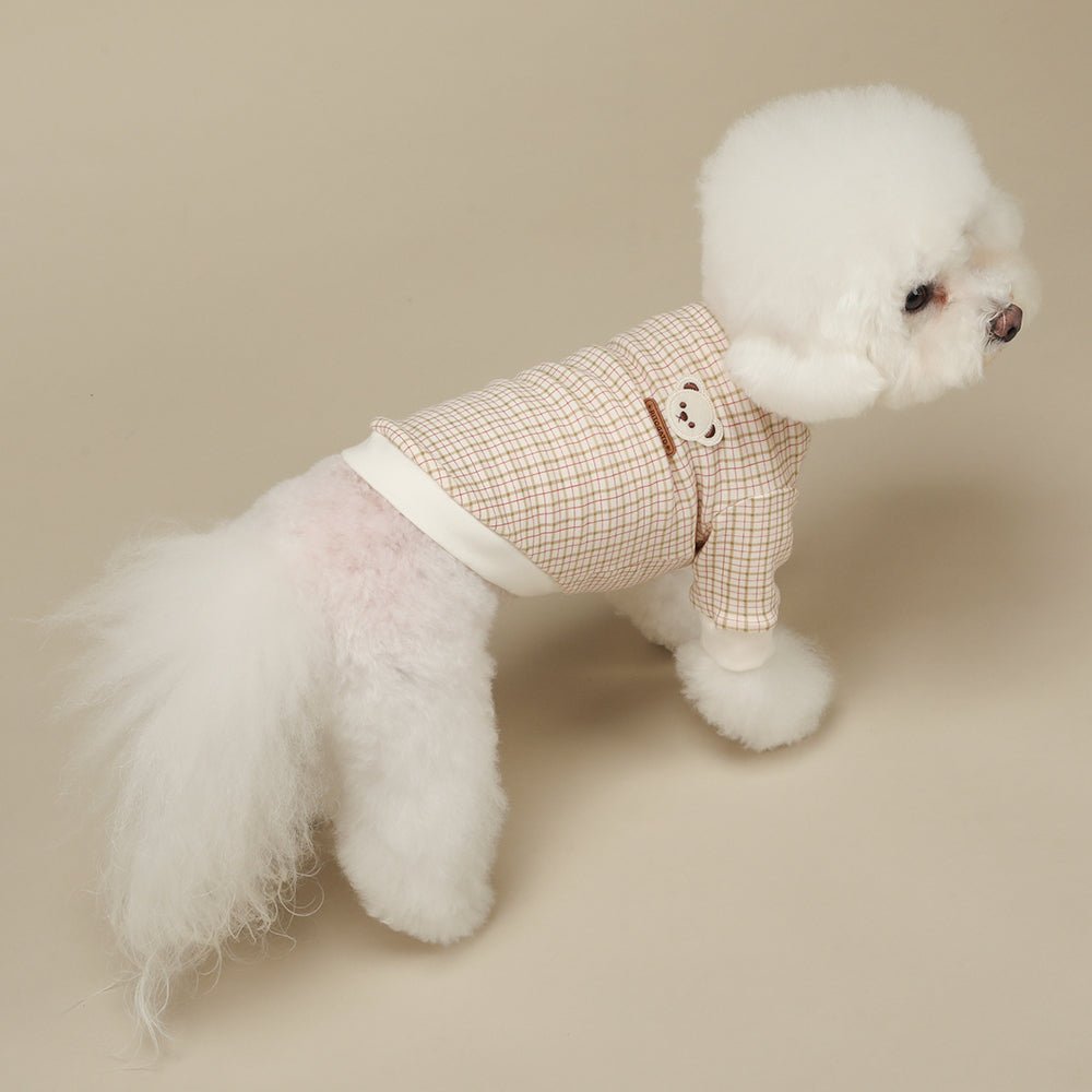 Sweetly Checkered T-Shirt - PawPaw Pet Shop